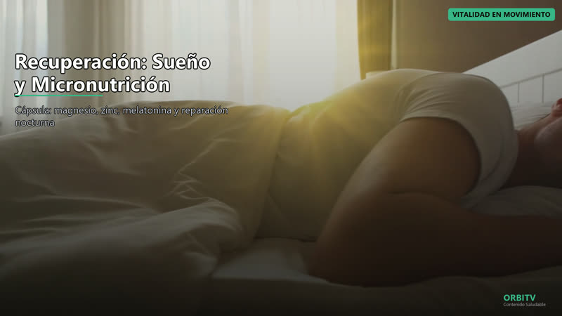 Episodio Recuperación: Sueño y Micronutrición — Orbitv